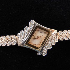 King Girl Watch - Gold/Rose Gold, Gemstones